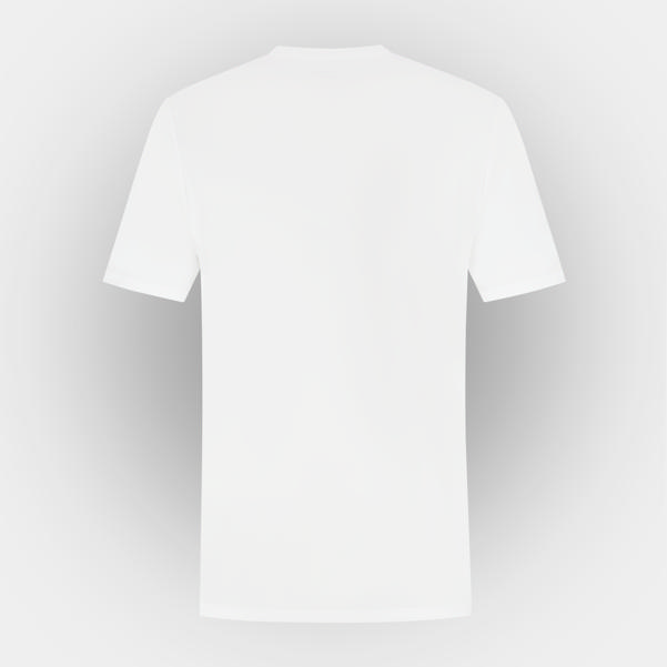 Dunlop Sports MENS GAME TEE 2 White/Aqua Sky