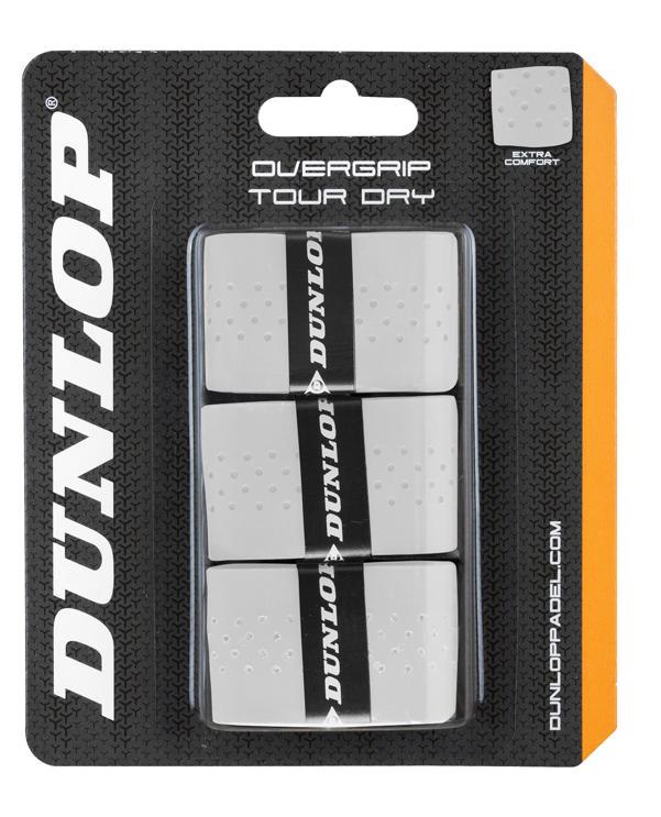 Dunlop Sports OVERGRIP TOUR DRY WHITE