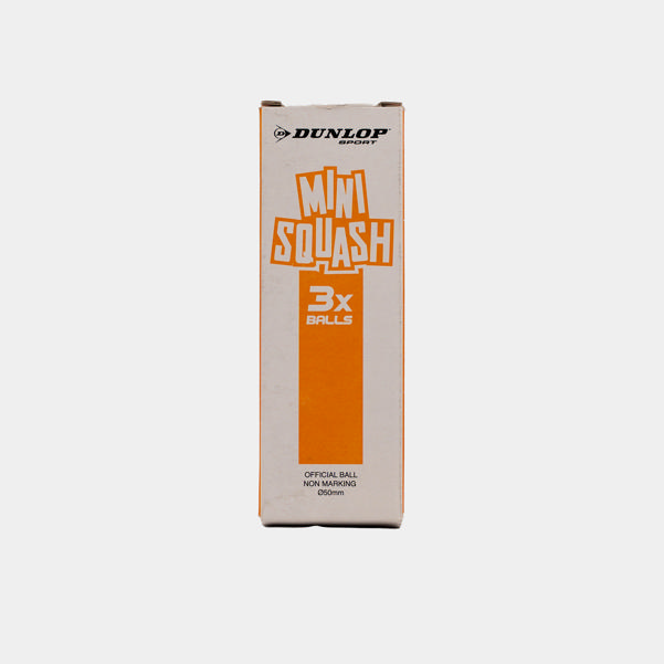 Dunlop Sports Play Mini Squash Ball 3pack