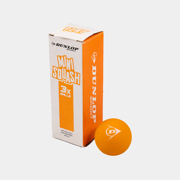 dunlop sports Play Mini Squash Ball 3pack