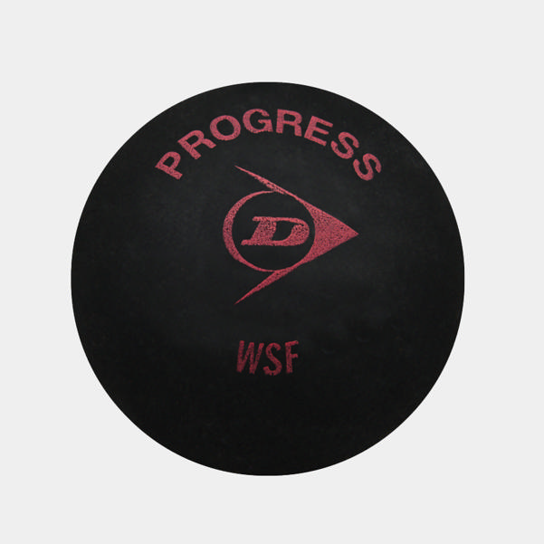 Dunlop Sports Progress Squash Ball 12pcs - Red Dot