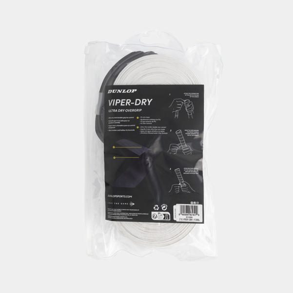 Dunlop Sports VIPER-DRY OVERGRIP 30 PIECES REEL