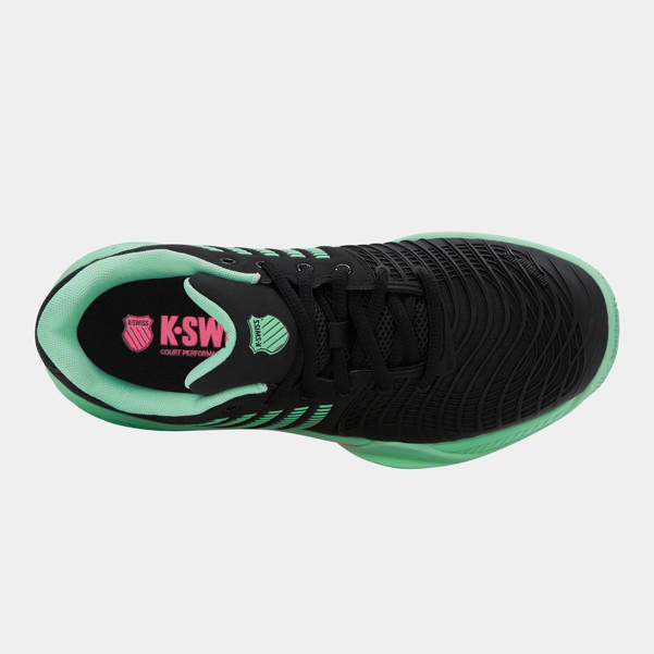 Dunlop Sports EXPRESS LIGHT 3 Black/Neon Mint/Neon Pastel Pink