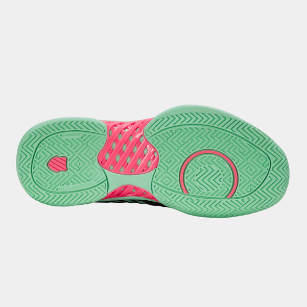 Dunlop Sports EXPRESS LIGHT 3 Black/Neon Mint/Neon Pastel Pink