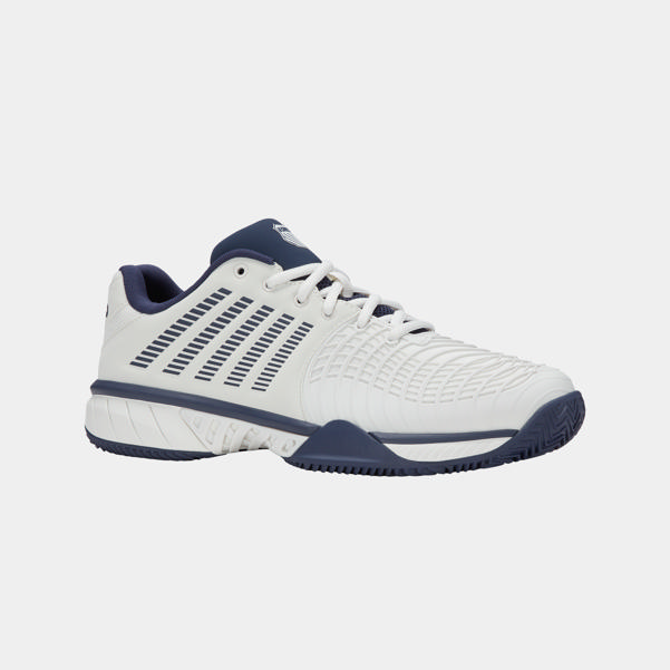 dunlop sports EXPRESS LIGHT 3 CLAY Blanc De Blanc/Naval Academy