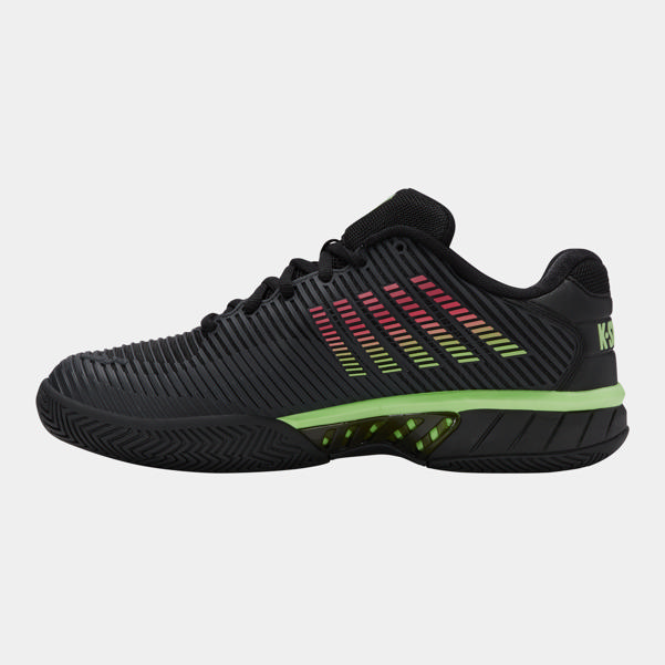 Dunlop Sports HYPERCOURT EXPRESS 2 Black/Soft Neon Green/Neon Lava