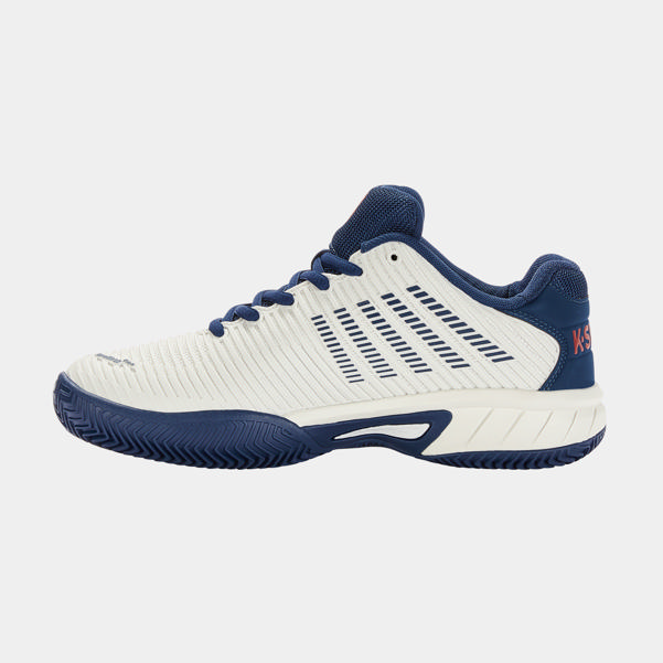 Dunlop Sports HYPERCOURT EXPRESS 2 HB BLANC DE BLANC/BLUE OPAL/LOLLIPOP