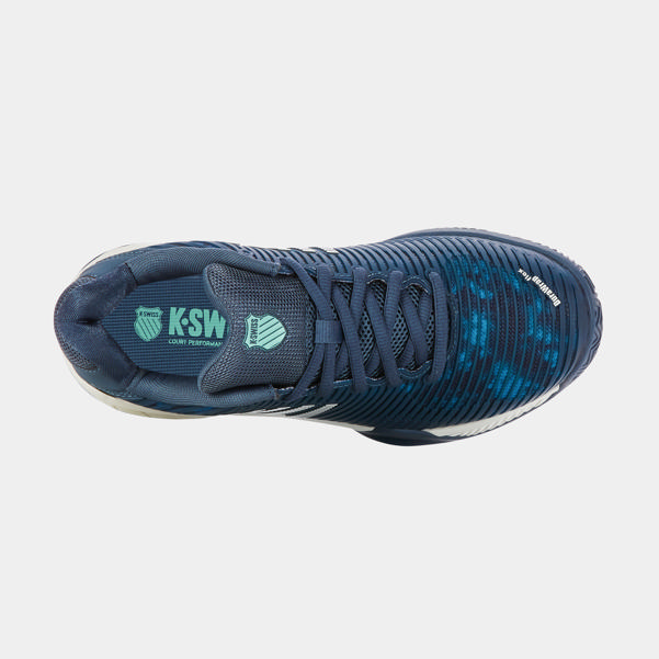 Dunlop Sports HYPERCOURT EXPRESS 2 HB INDIAN TEAL/STAR WHITE/MOONSTRUCK