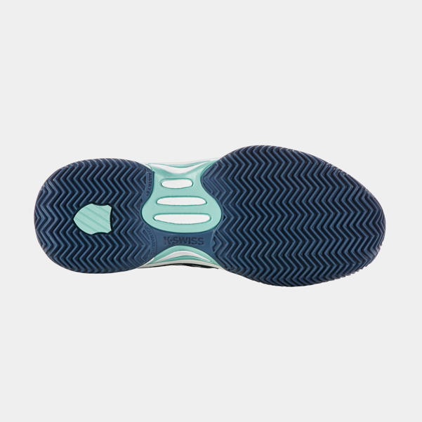 Dunlop Sports HYPERCOURT EXPRESS 2 HB INDIAN TEAL/STAR WHITE/MOONSTRUCK