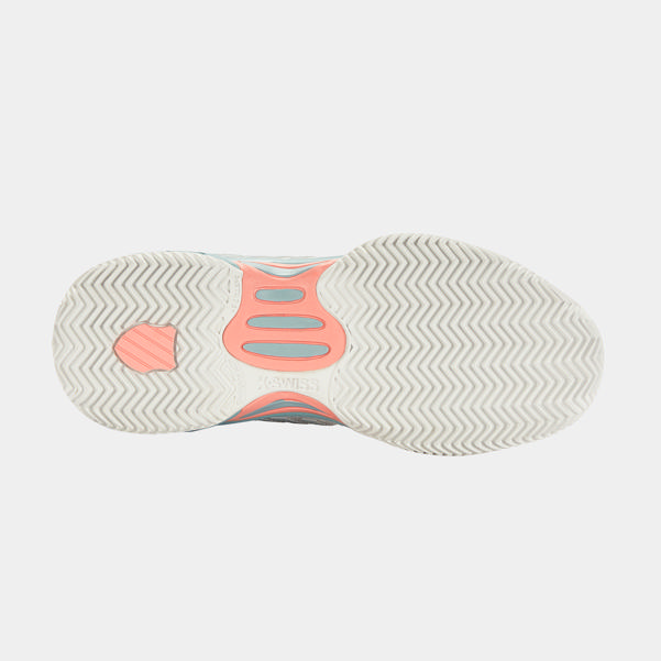 Dunlop Sports HYPERCOURT EXPRESS 2 HB SILVER LAKE BLUE/WHITE/ORCHID PINK