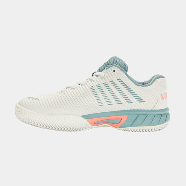 Dunlop Sports HYPERCOURT EXPRESS 2 HB SILVER LAKE BLUE/WHITE/ORCHID PINK