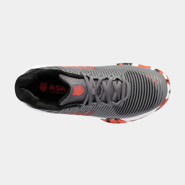 Dunlop Sports HYPERCOURT EXPRESS 2 STEEL GRAY/JET BLACK/SPICY ORANGE