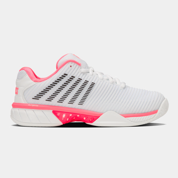 Dunlop Sports HYPERCOURT EXPRESS 2 White/Neon Pastel Pink/Black