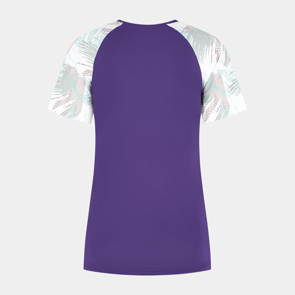 Dunlop Sports LADIES GAME TEE 2 Violet Indigo/White/Aventurine Green