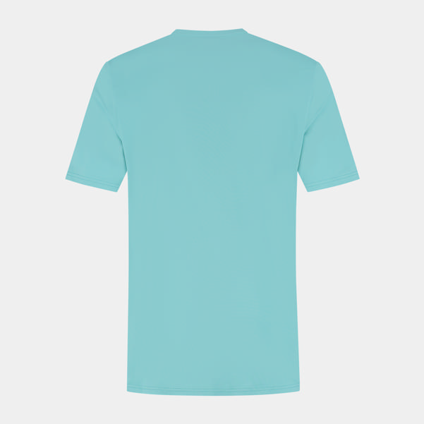 Dunlop Sports MENS GAME TEE 1 Aqua Sky/Aventurine Green