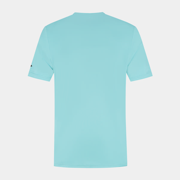 Dunlop Sports MENS GAME TEE 4 Aqua Sky/Aventurine Green