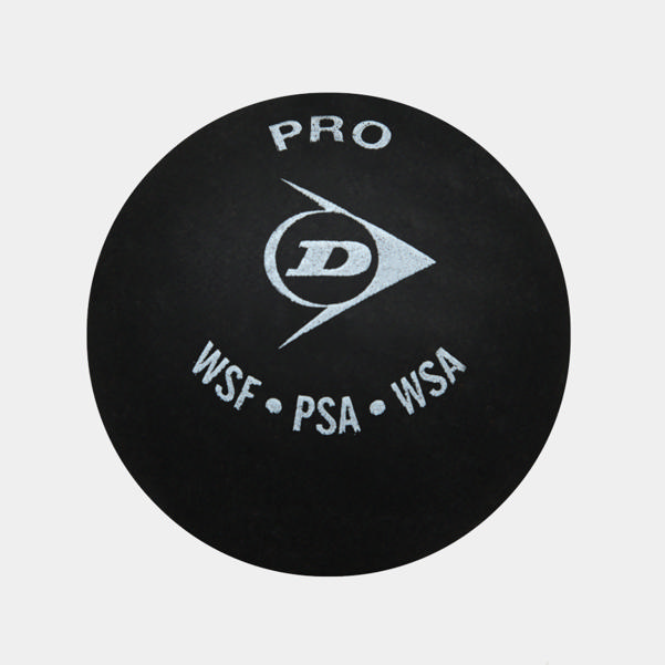 Dunlop Sports Pro Squash Ball 12pcs - Double Yellow Dot