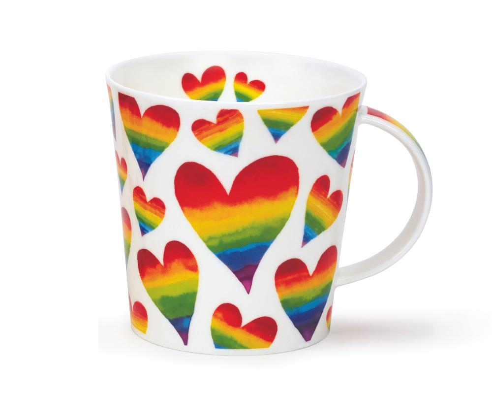 dunoon Cairngorm Rainbow Hearts