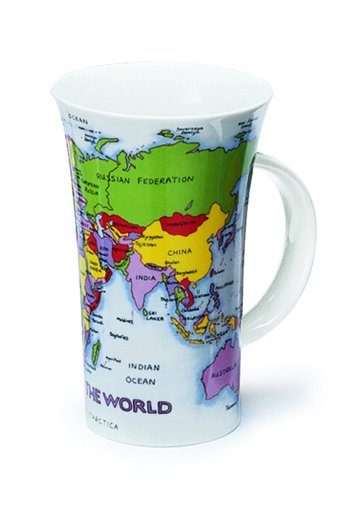 dunoon Glencoe Map of the World