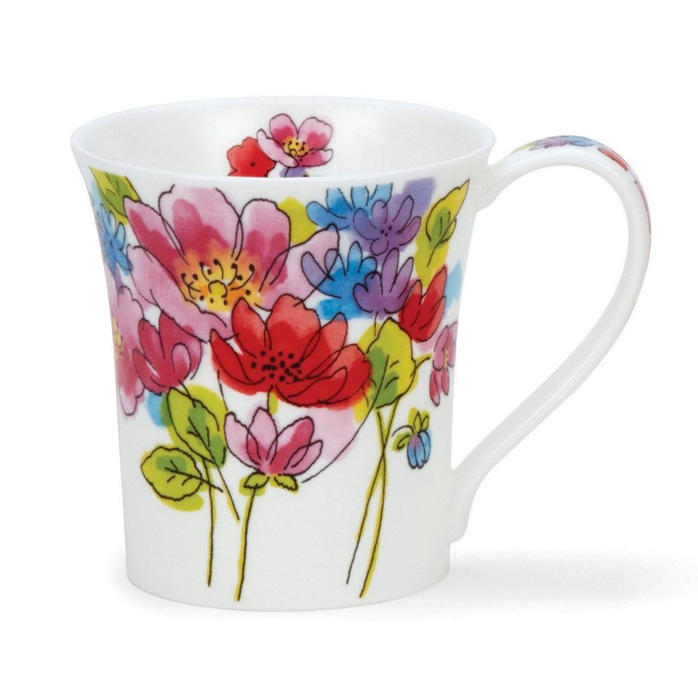 dunoon Jura Inky Florals - Pink
