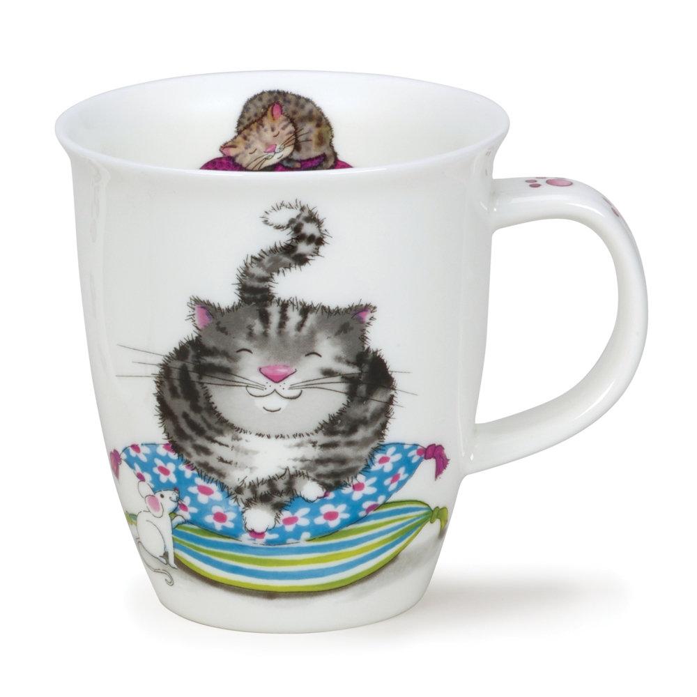 dunoon Nevis Comfy Cats - Grey