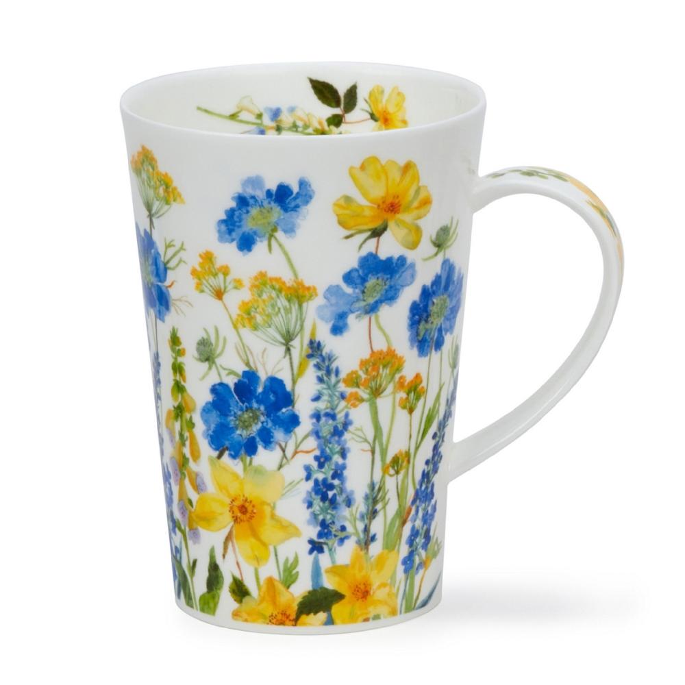 dunoon Shetland Cottage Border -Blue - Mug Only