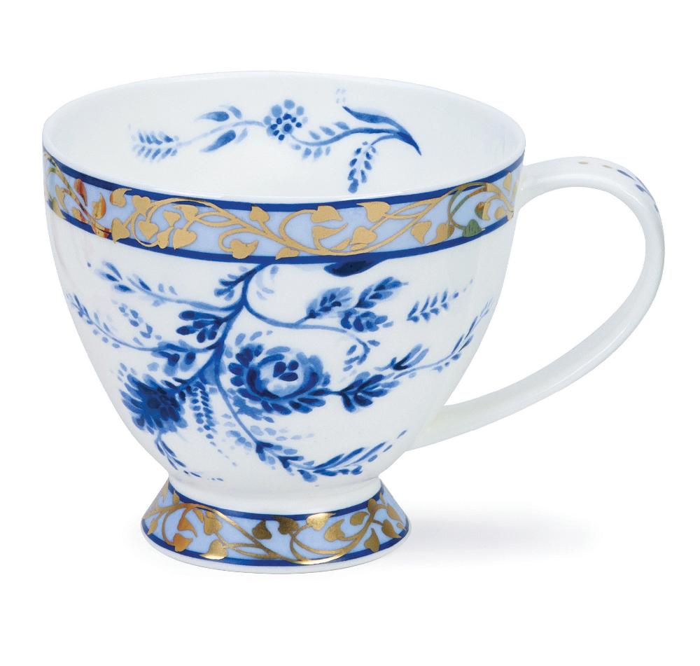 dunoon Skye Delft Blue with Gold