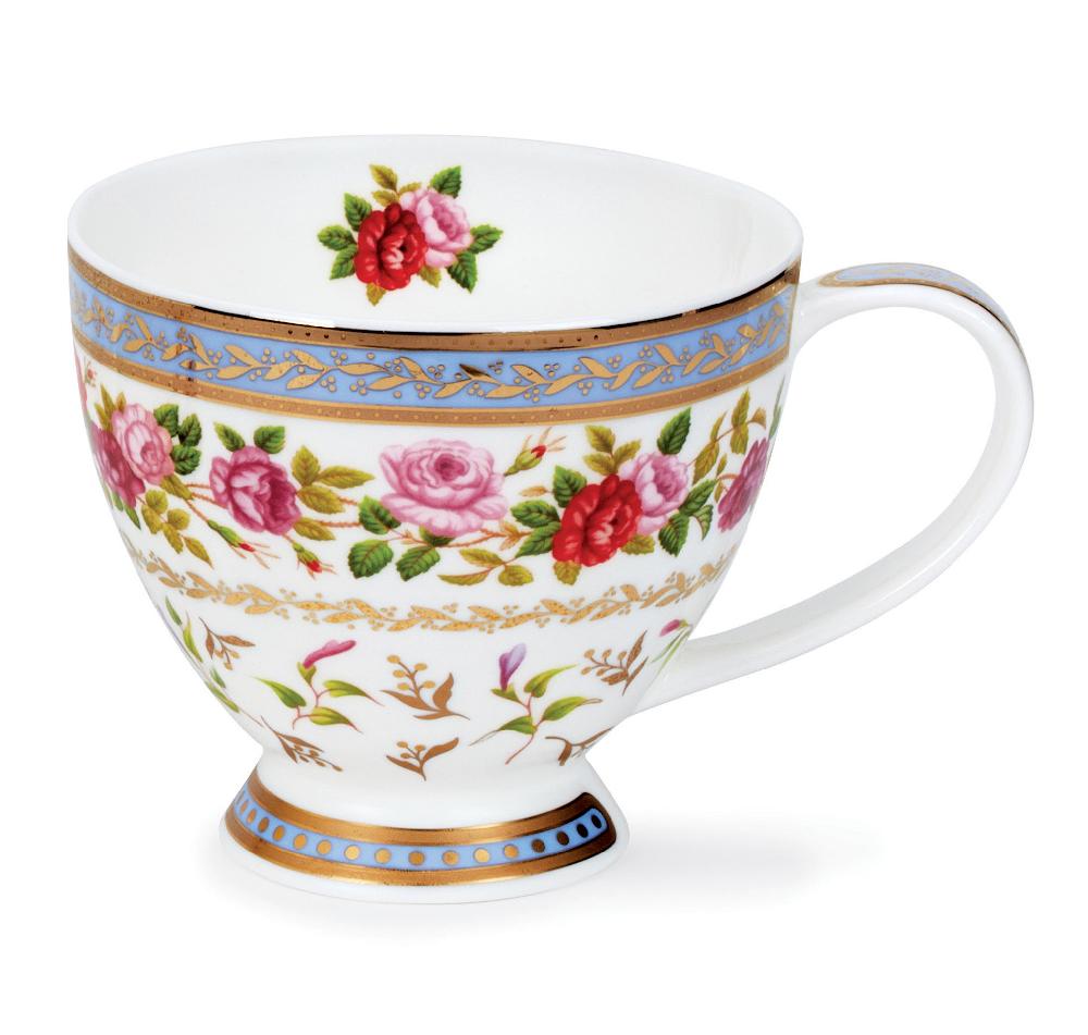 dunoon Skye Roseanne Blue with Gold