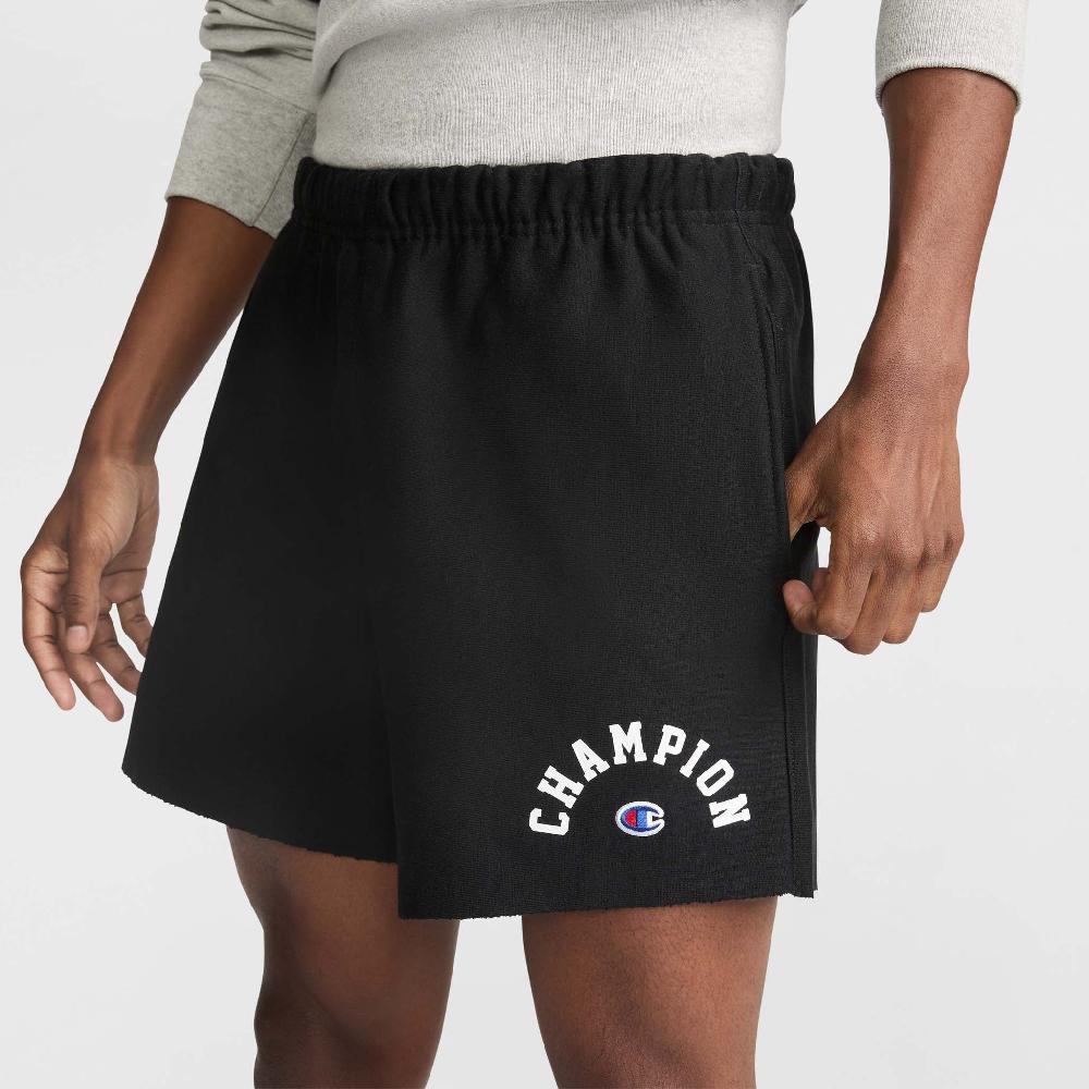 Duofold By Champion 7" Reverse Weave Relay Cut Off Shorts Arch Logo
