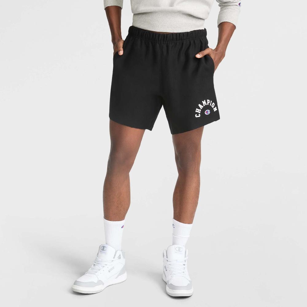 duofold by champion 7" Reverse Weave Relay Cut Off Shorts Arch Logo