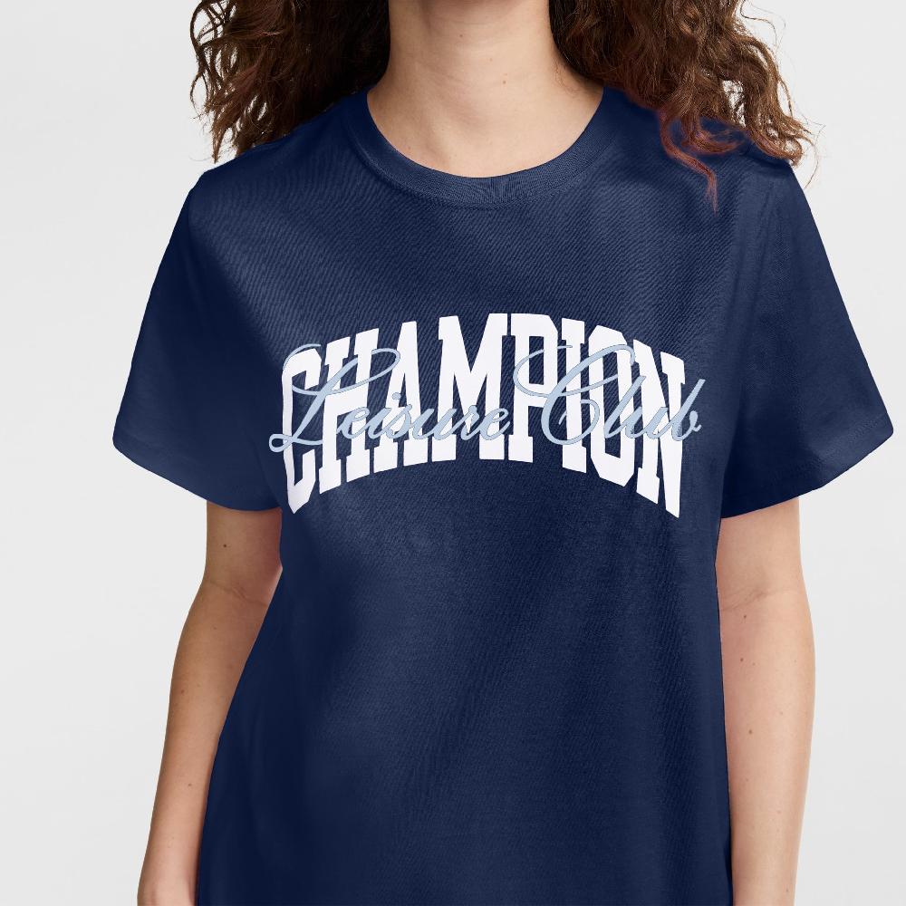 Duofold By Champion Classic Graphic T-Shirt Leisure Club