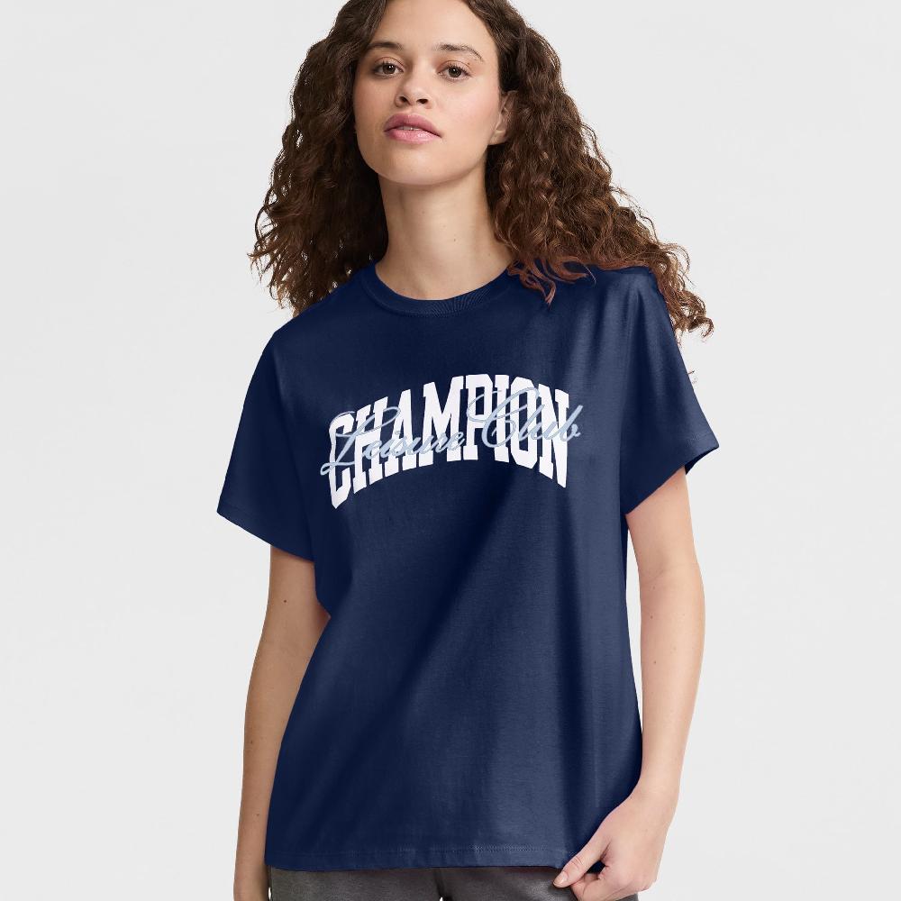 duofold by champion Classic Graphic T-Shirt Leisure Club