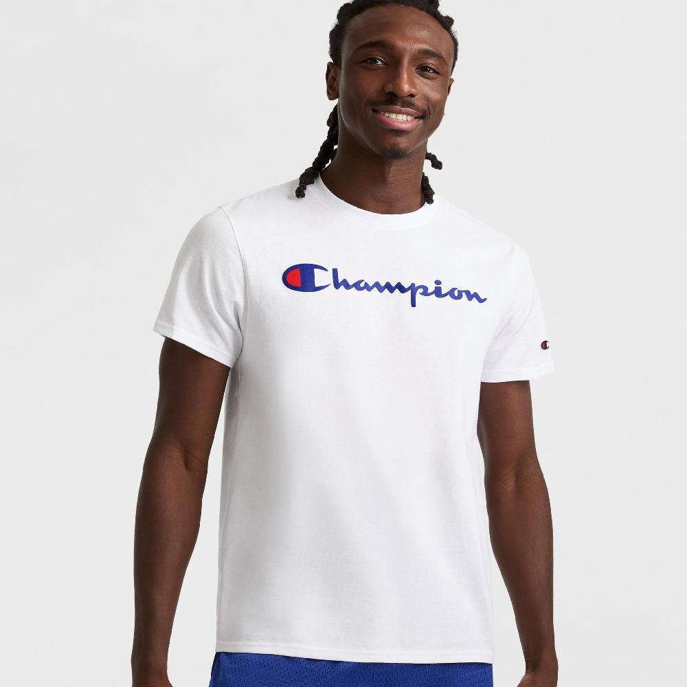 duofold by champion Classic Graphic T-Shirt Script Logo