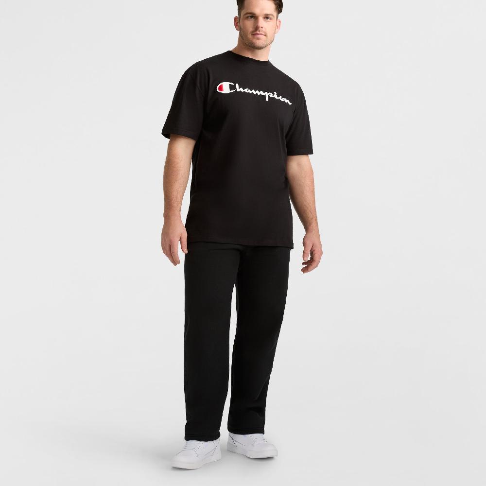 Duofold By Champion Classic Graphic T-Shirt Script Logo - Big & Tall