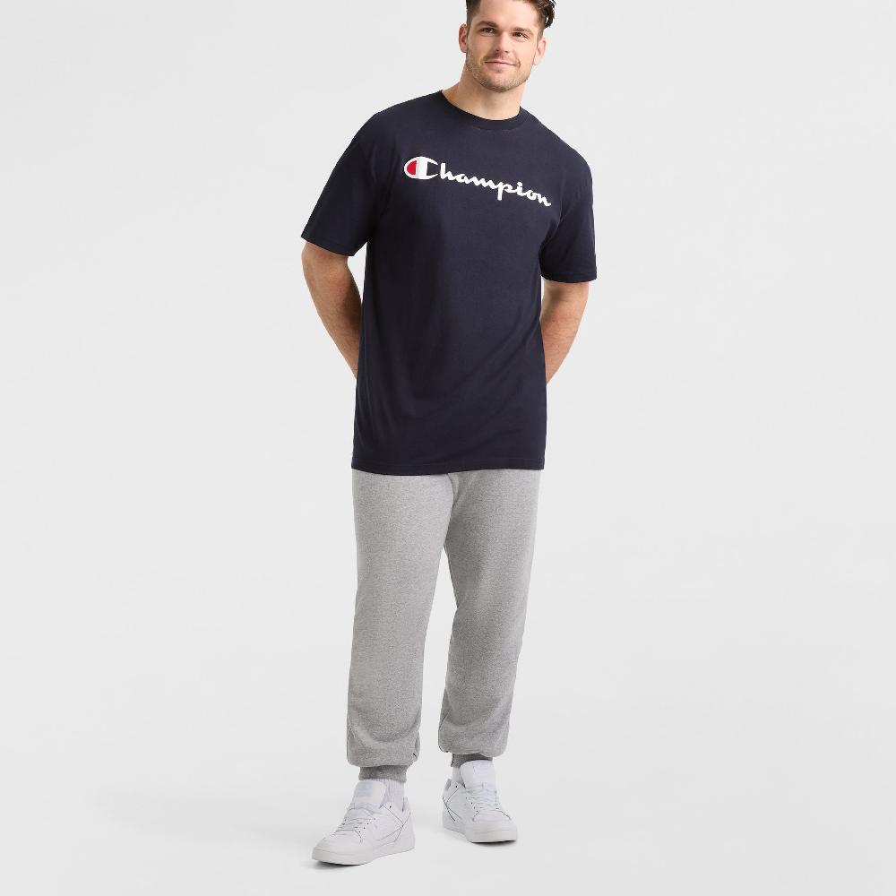 Duofold By Champion Classic Graphic T-Shirt Script Logo - Big & Tall