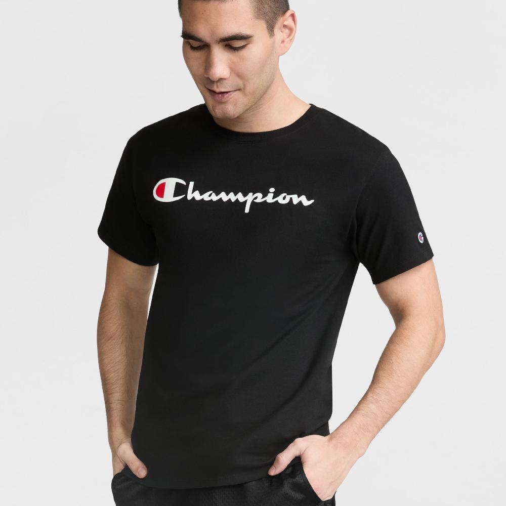 duofold by champion Classic Graphic T-Shirt Script Logo