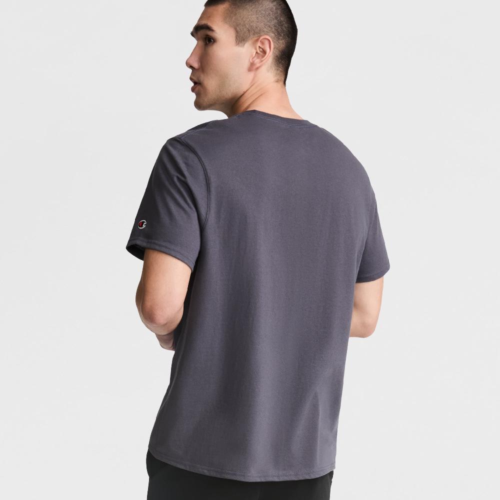 Duofold By Champion Classic Graphic T-Shirt USA Block Logo