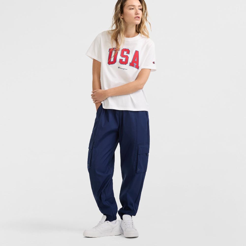 Duofold By Champion Classic Graphic T-Shirt USA Logo