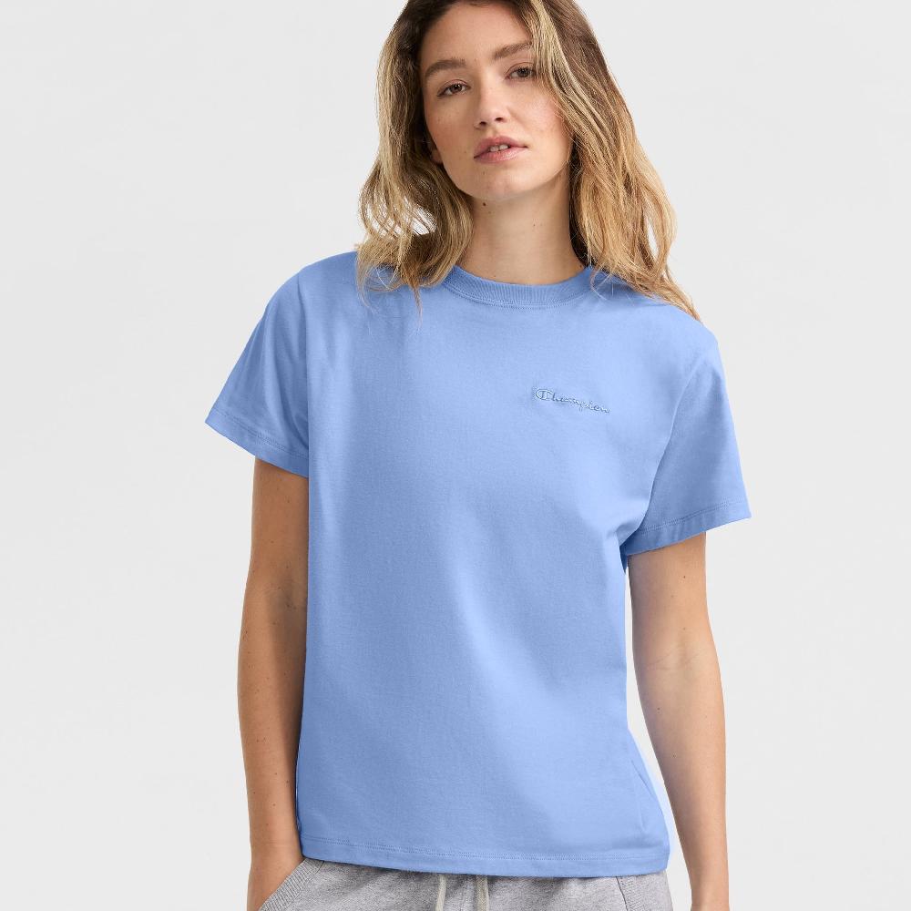 duofold by champion Classic T-Shirt Tonal Left Chest Script