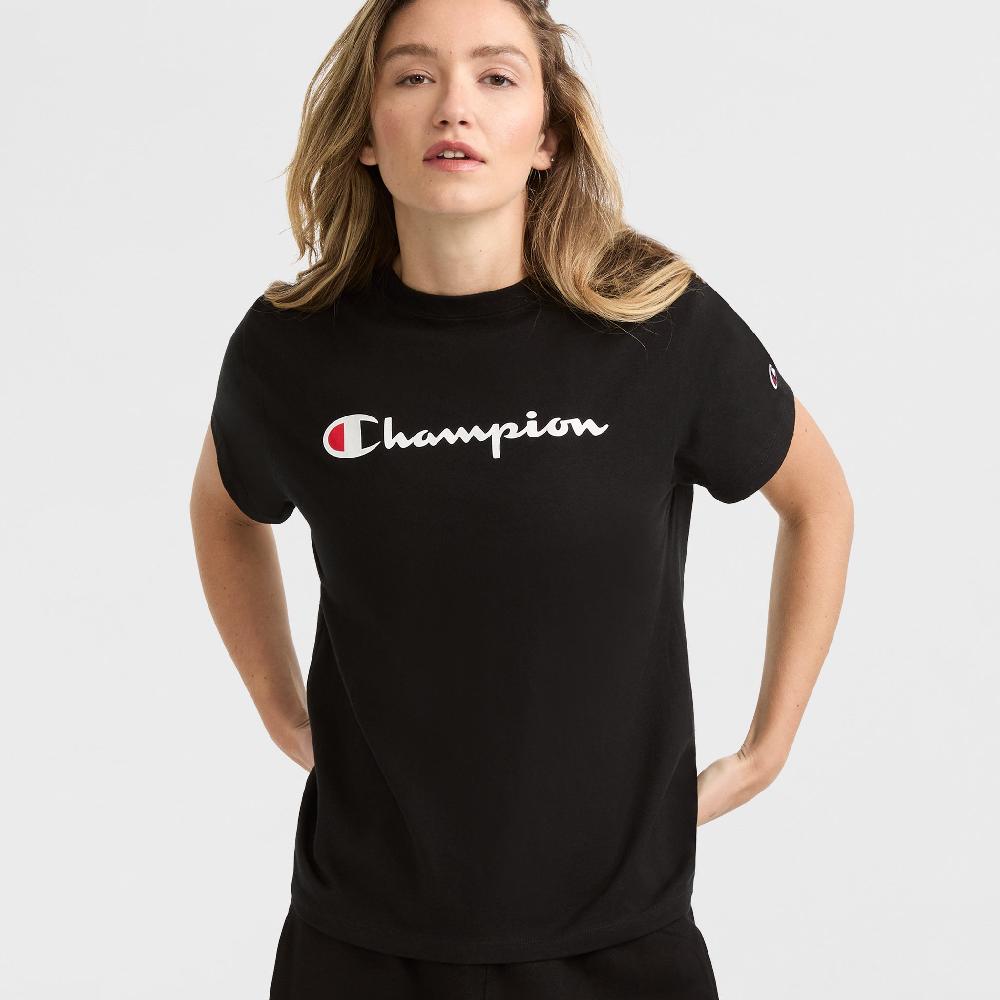 duofold by champion Classic T-Shirt Script Logo