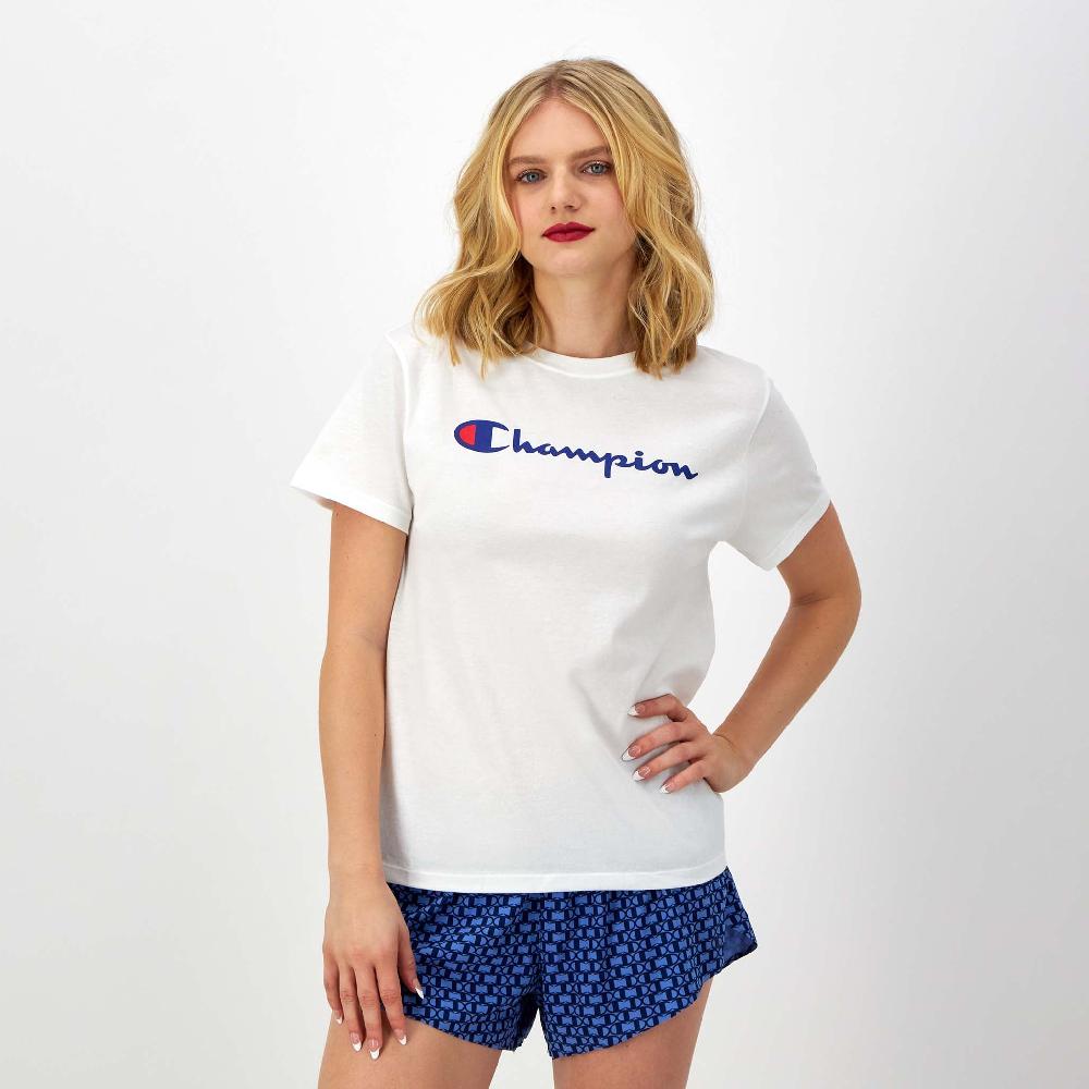 duofold by champion Classic T-Shirt Script Logo