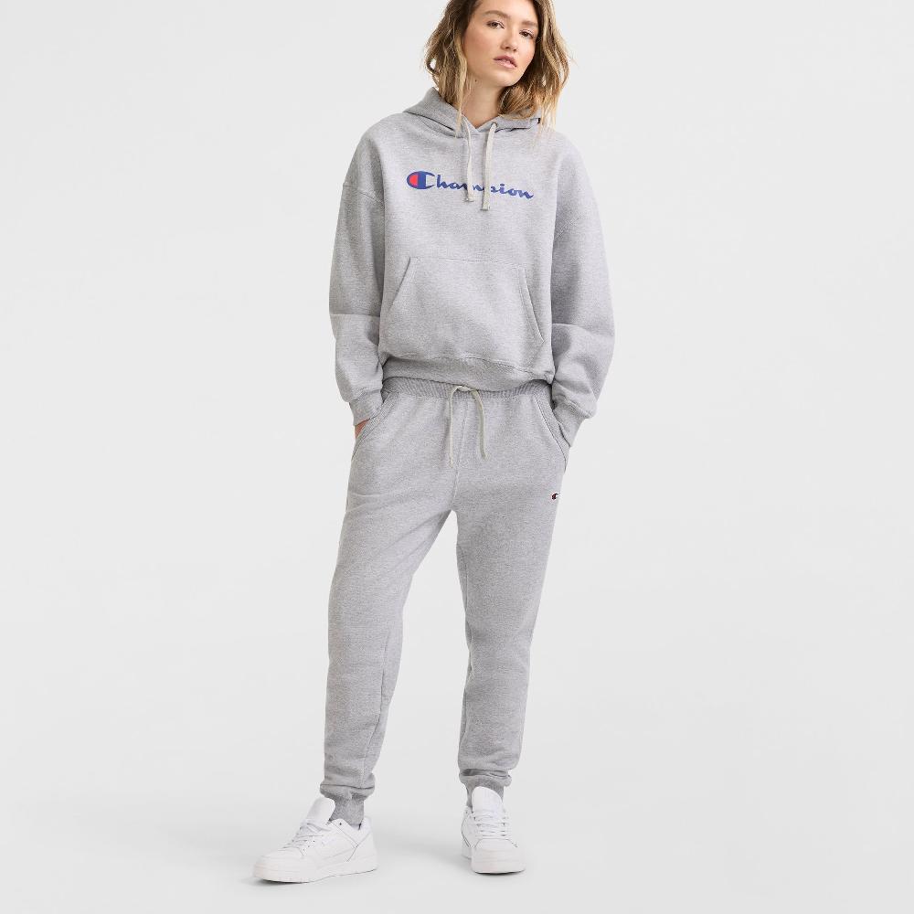 Duofold By Champion Powerblend Hoodie Script Logo