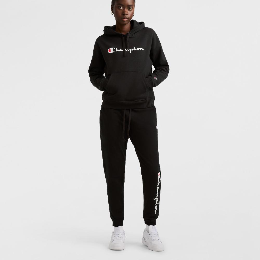 Duofold By Champion Powerblend Hoodie Script Logo