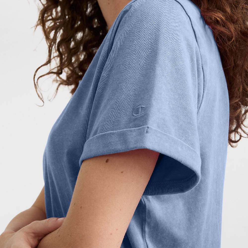 Duofold By Champion Vintage Wash T-Shirt C Logo