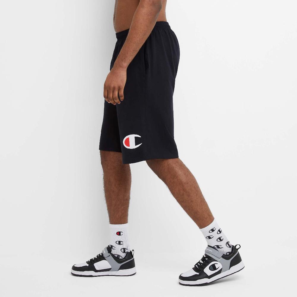 Duofold By Champion Lightweight Lounge Shorts Graphic C Logo - Big & Tall