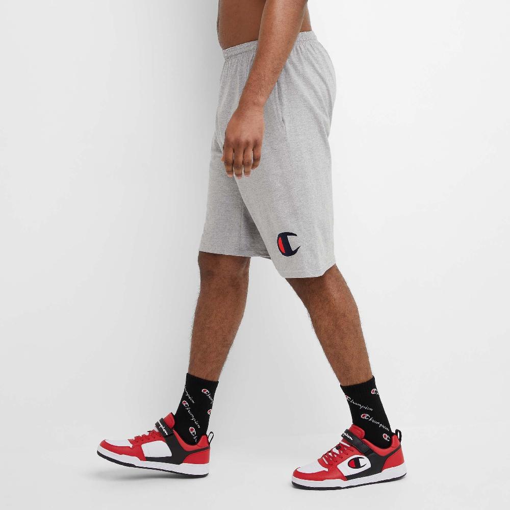 Duofold By Champion Lightweight Lounge Shorts Graphic C Logo - Big & Tall