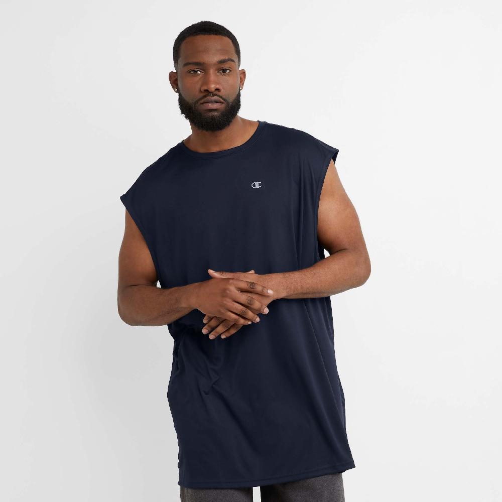 duofold by champion Muscle Tank Moisture Wicking C Logo - Big & Tall