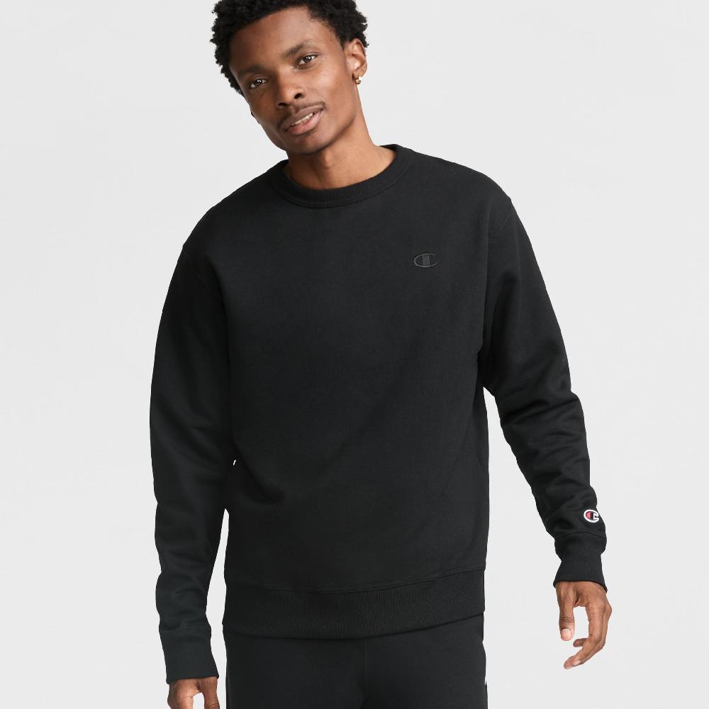 duofold by champion Powerblend Crewneck Sweatshirt C Logo