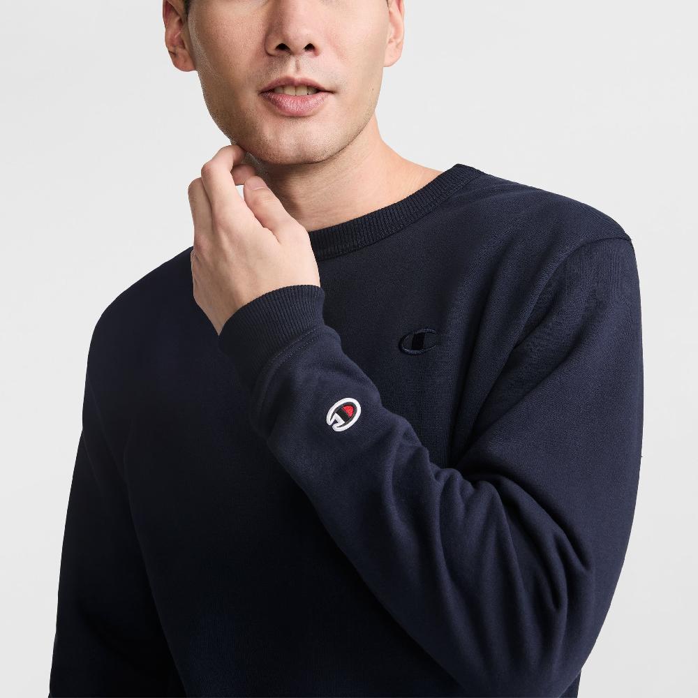 Duofold By Champion Powerblend Crewneck Sweatshirt C Logo