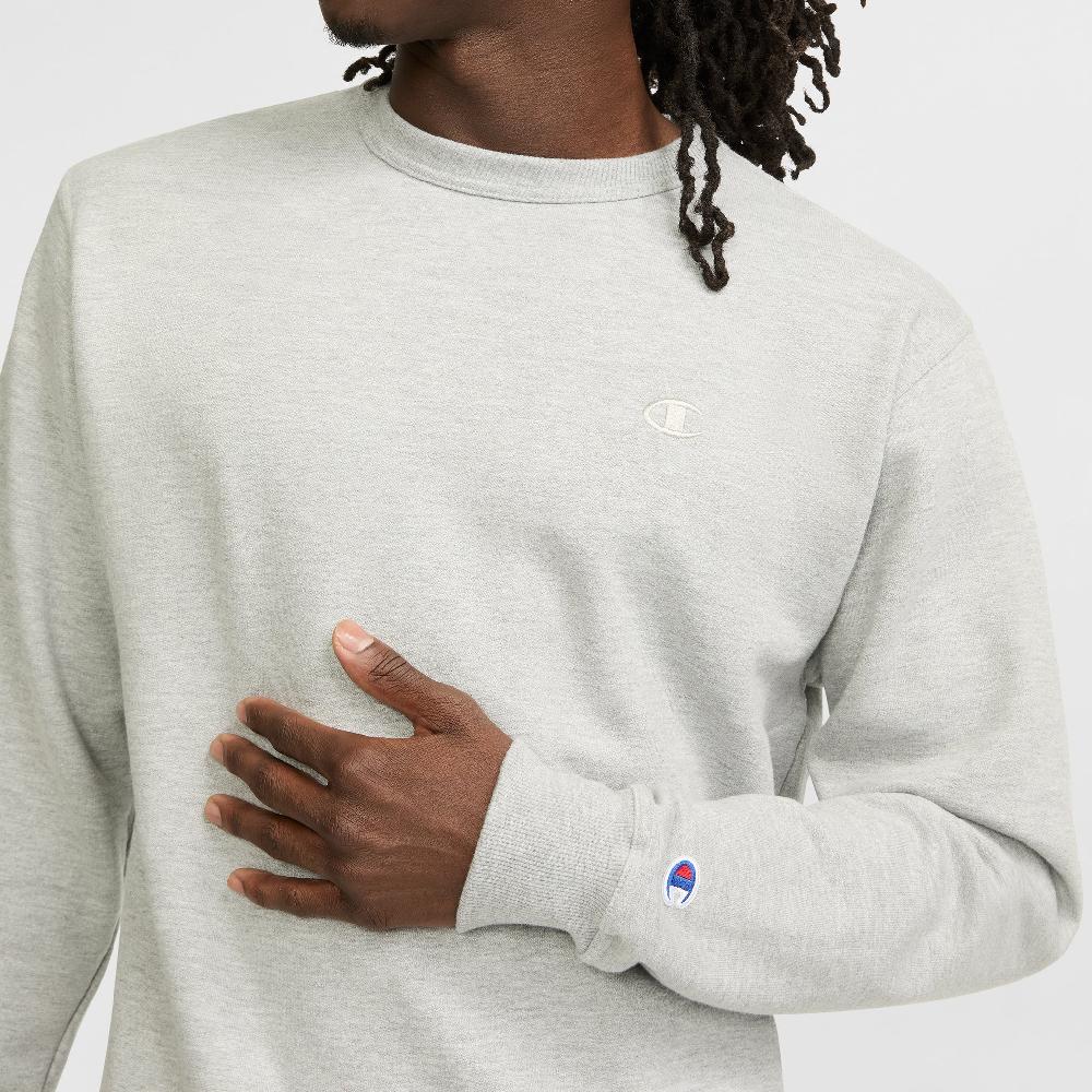 Duofold By Champion Powerblend Crewneck Sweatshirt C Logo
